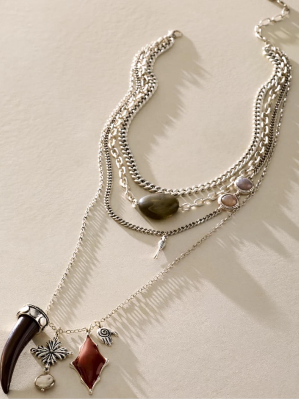 MSRP $48 FREE PEOPLE  Zella Layer Necklace
